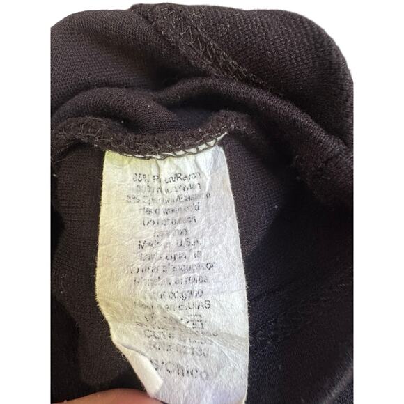 GUESS Little Black Sleeveless Mini Dress Size S/P V-Neck Tulip Hem - Picture 5 of 5